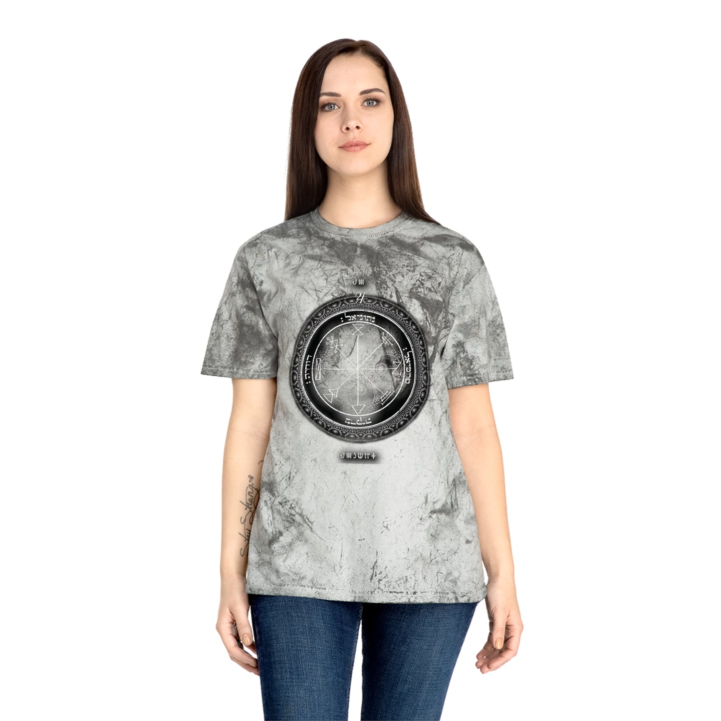 1st Pentacle of Jupiter Unisex Color Blast T-Shirt - Prosperity, Wealth and Success in Livelihood