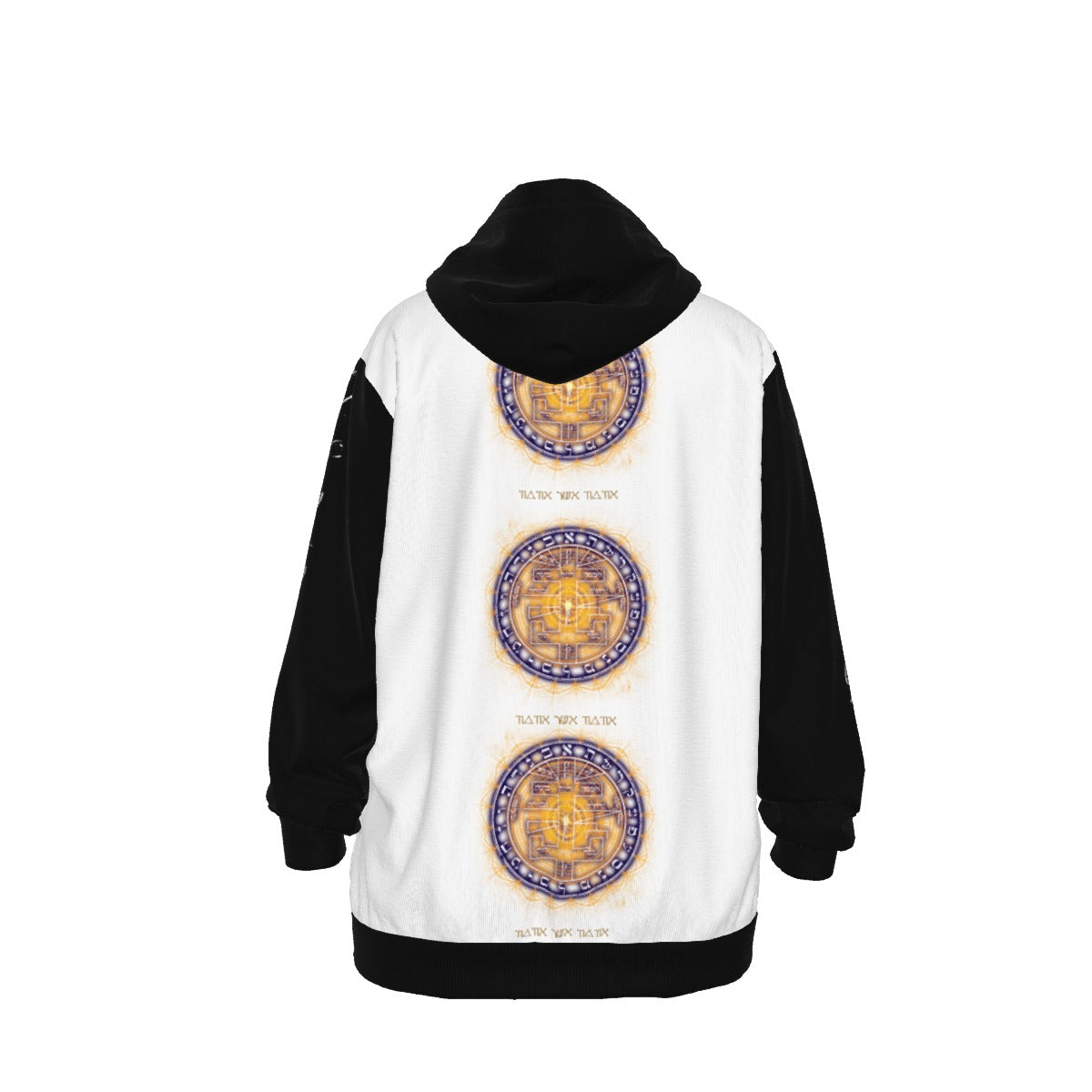 Supreme Pentacle All-Over Print Unisex Pullover Hoodie - Develop Intuition & Psych