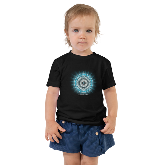 5th Pentacle of Saturn Toddler Short Sleeve Tee - Protection of the Home, Property and Valuables