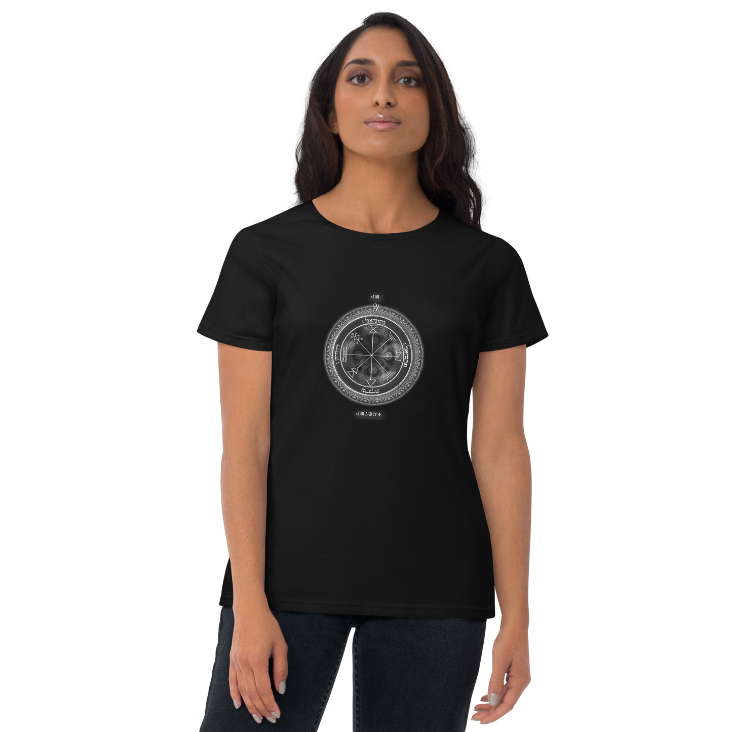 1st Pentacle of Jupiter Women's short sleeve T-shirt - Prosperity, Wealth and success in livelihood