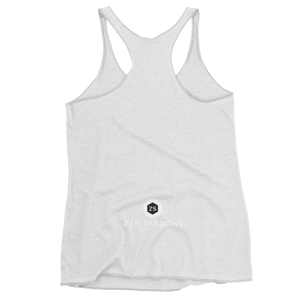 4th Pentacle of Saturn Women's Racerback Tank - Power of Influence & Bring Good news