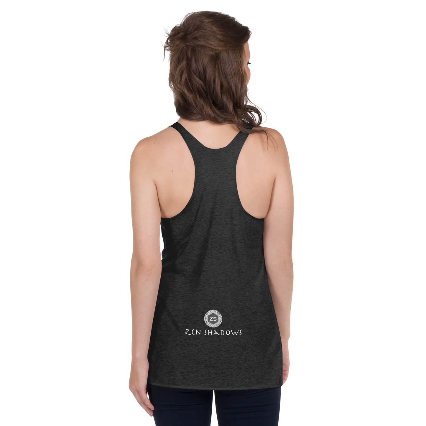 4th Pentacle of Saturn Women's Racerback Tank - Power of Influence & Bring Good news