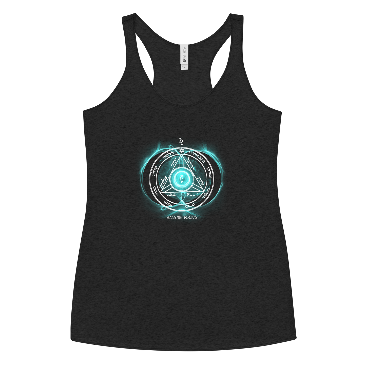 4th Pentacle of Saturn Women's Racerback Tank - Power of Influence & Bring Good news