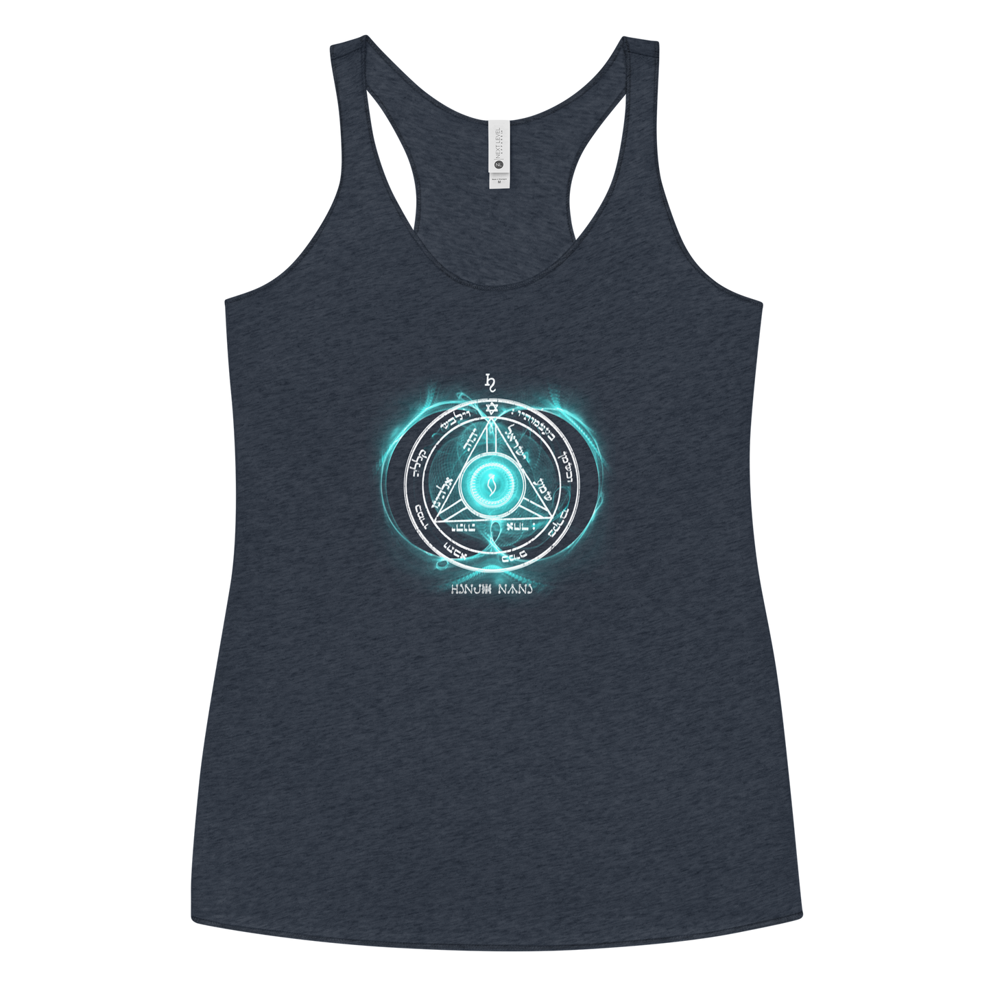 4th Pentacle of Saturn Women's Racerback Tank - Power of Influence & Bring Good news