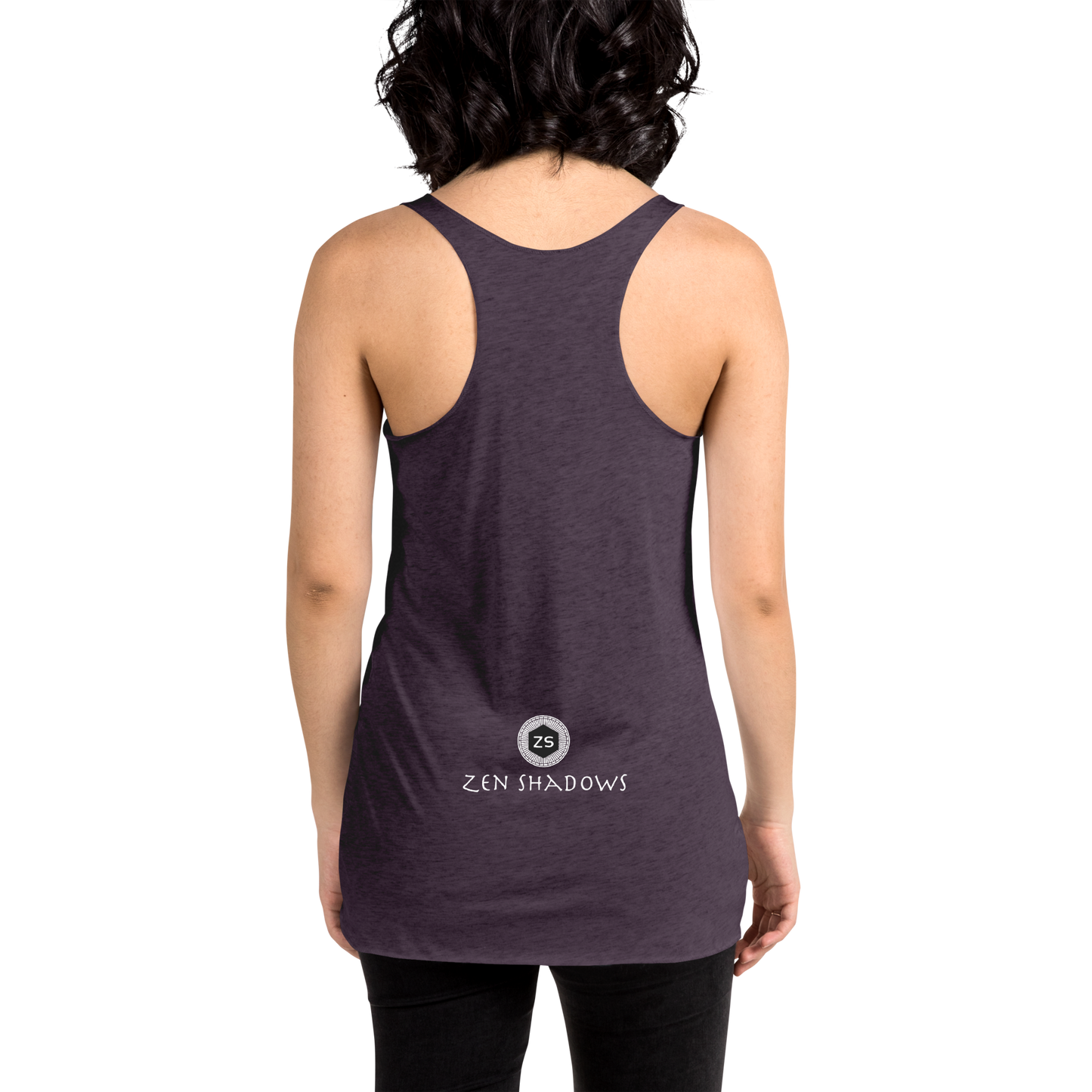 4th Pentacle of Saturn Women's Racerback Tank - Power of Influence & Bring Good news